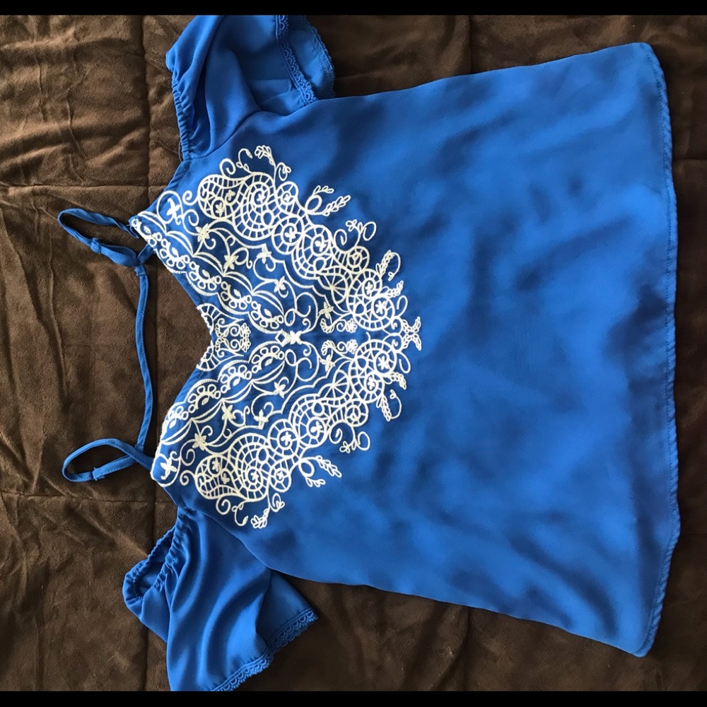 Off the shoulder blouse